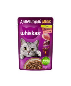 Whiskas Can with Duck Pet Complete Wet Cat Food