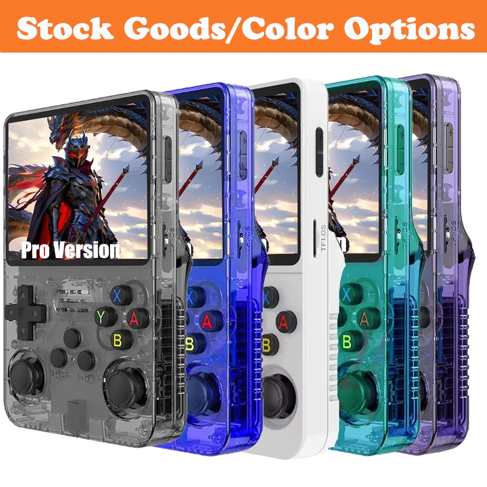 Newly Pro Version TV R36s Portable Retro Handheld Gaming Video Games Consoles - 图片 2