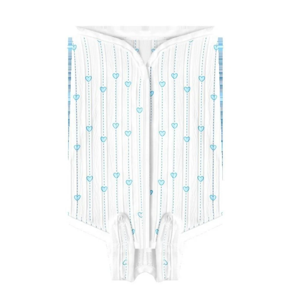 Eco-friendly Heart-Shaped Anti-Lick Neutering Polyester Dogs Winter Vest Modern Print XL New Year's Postpartum Surgical Care - Image 6