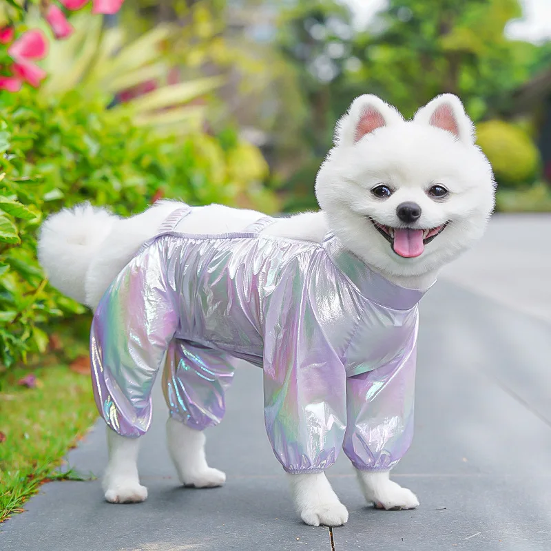 Spring Summer Dog Dustproof Dirt-Resistant Insect-Repellent Lightweight Four-Leg Pants Leg Protectors Dog Clothes Cat Clothes