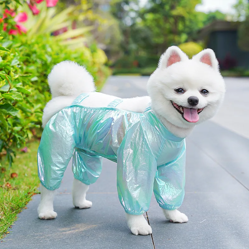 Spring Summer Dog Dustproof Dirt-Resistant Insect-Repellent Lightweight Four-Leg Pants Leg Protectors Dog Clothes Cat Clothes - Image 3
