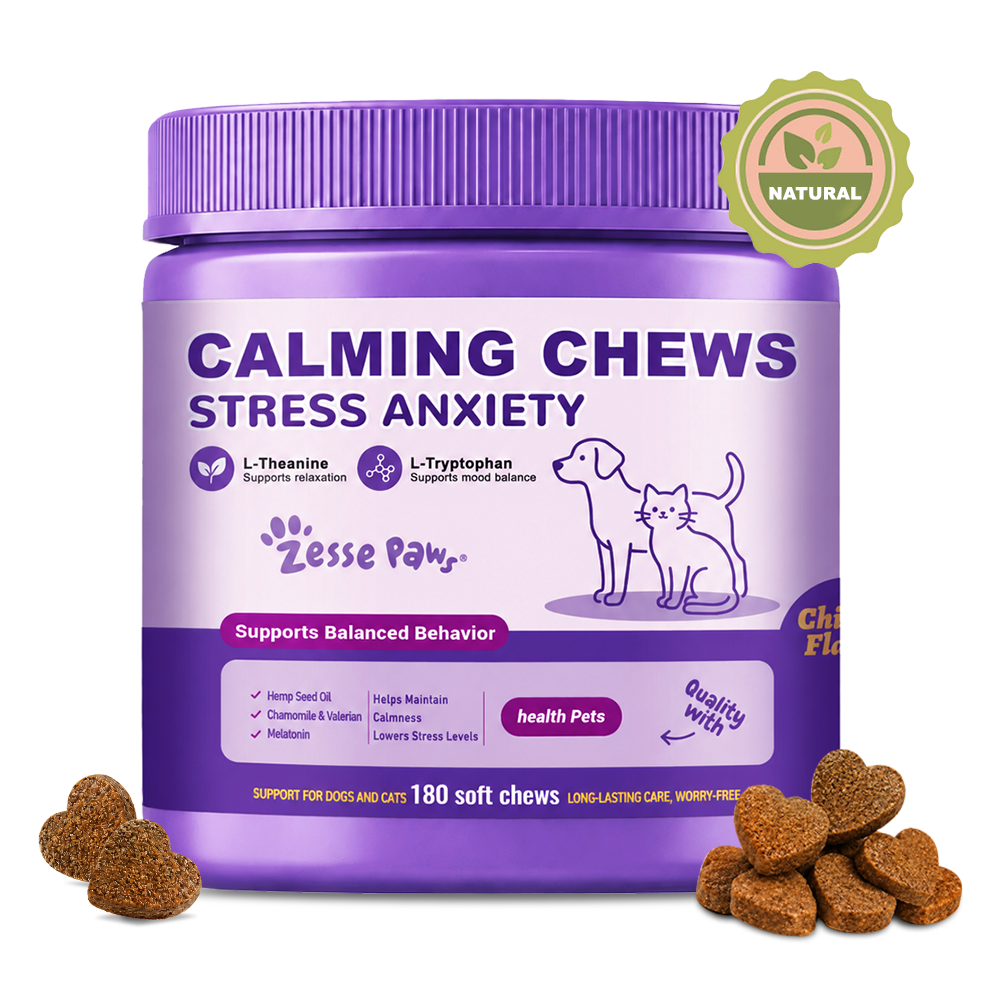 Calming Support Soft Chews for Dogs and Cats, Chicken Flavor, 180 Count - Image 9