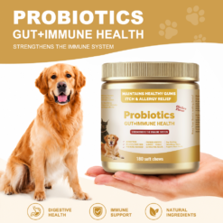 Digestive Health Soft Chews for Dogs and Cats, Chicken Flavor, 180 Count