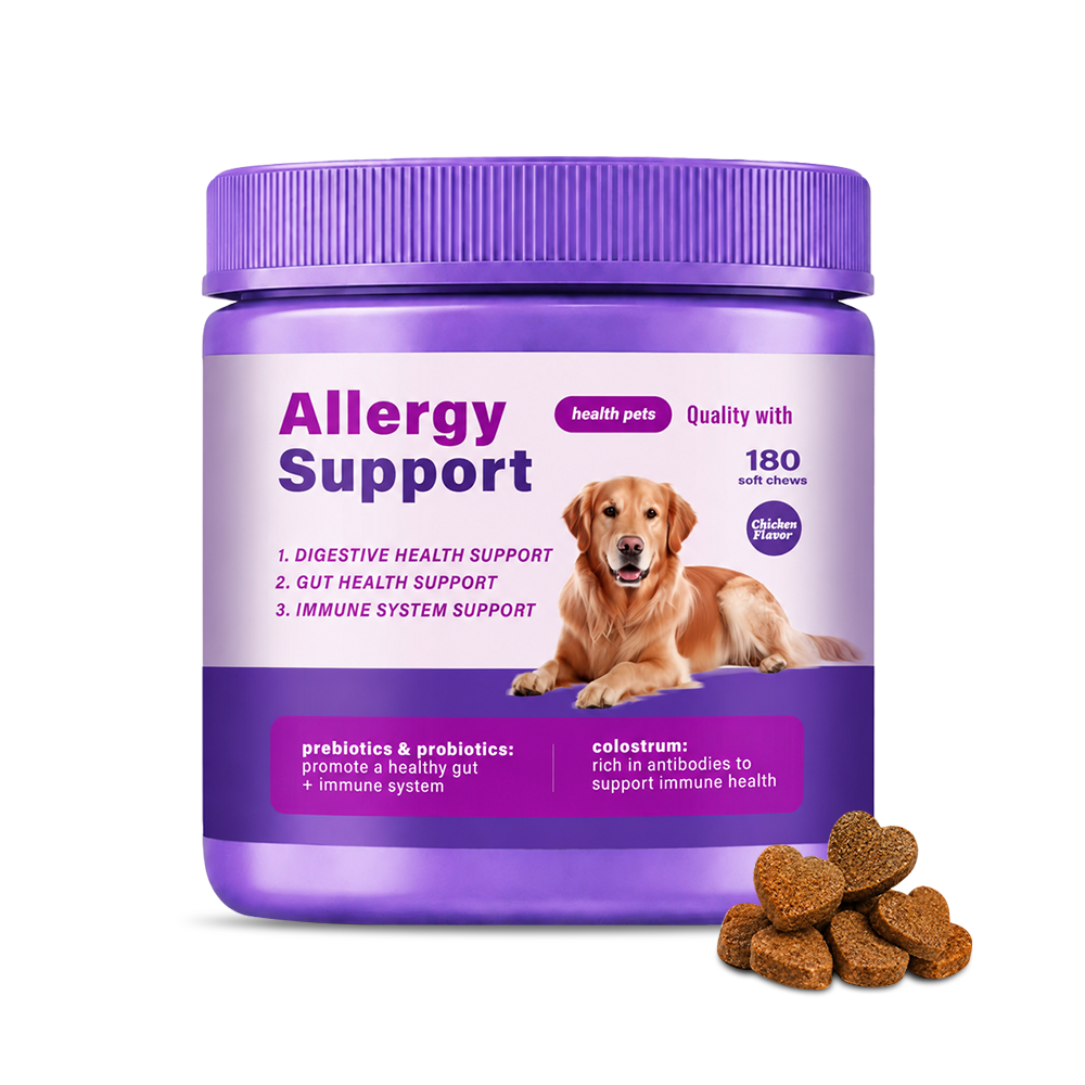 Allergy Support Soft Chews for Dogs and Cats, Chicken Flavor, 180 Count - Image 13
