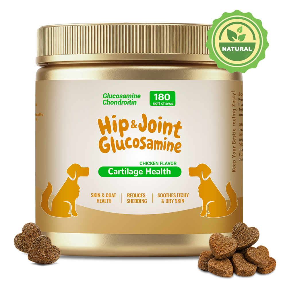 Hip & Joint Support Soft Chews for Dogs and Cats, Chicken Flavor, 180 Count - Image 9