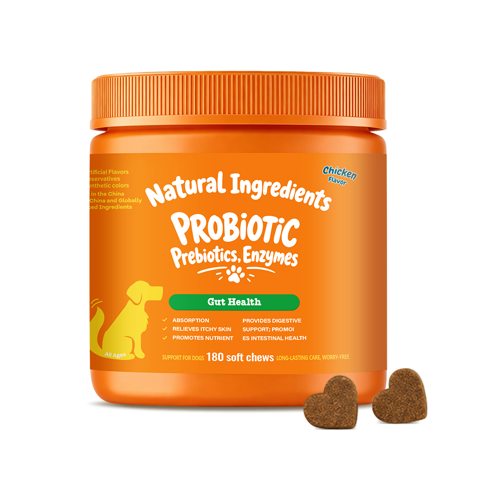Probiotic Gut Health Soft Chews for Dogs, Chicken Flavor, 180 Count - Image 12