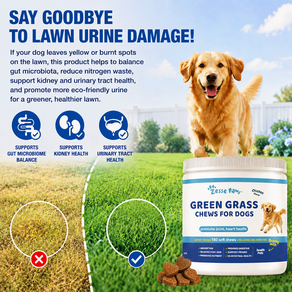 Green Grass Soft Chews for Dogs, Chicken Flavor, 180 Count - Image 3