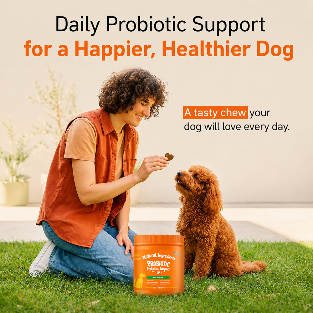 Probiotic Gut Health Soft Chews for Dogs, Chicken Flavor, 180 Count - Image 4