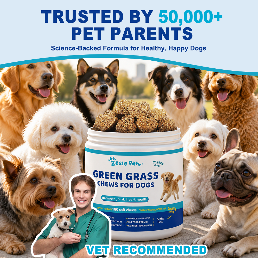 Green Grass Soft Chews for Dogs, Chicken Flavor, 180 Count - Image 5