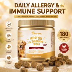 Allergy & Immune Support Soft Chews for Dogs and Cats, Chicken Flavor, 180 Count