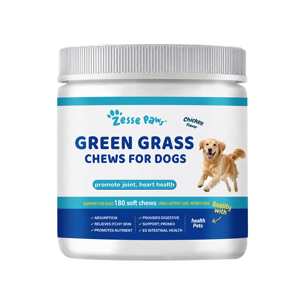Green Grass Soft Chews for Dogs, Chicken Flavor, 180 Count - Image 9
