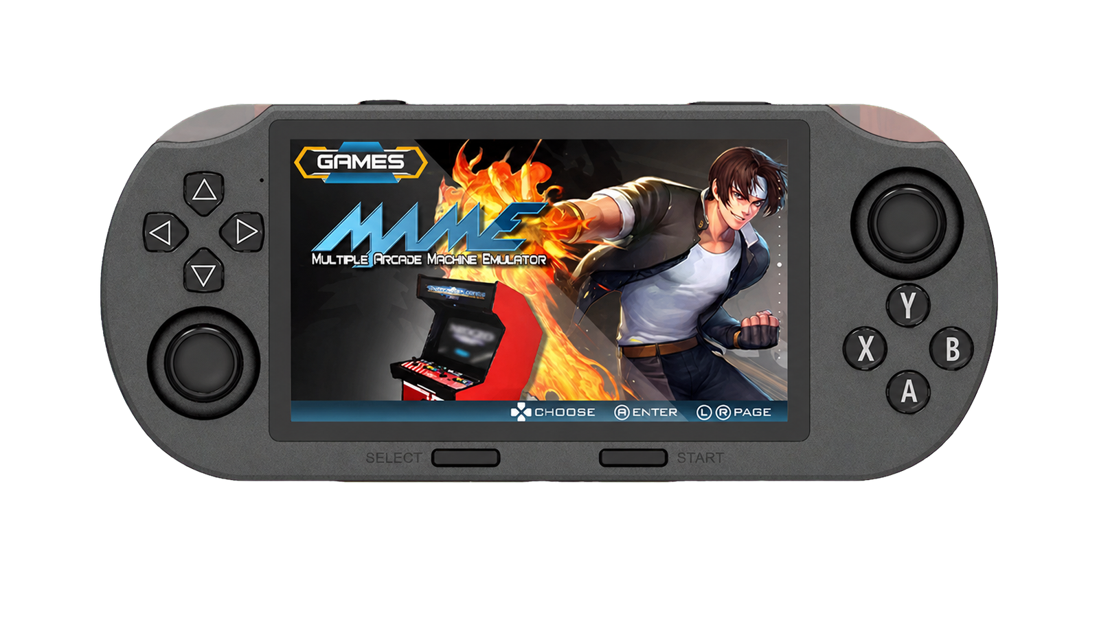 SF3000 handheld console